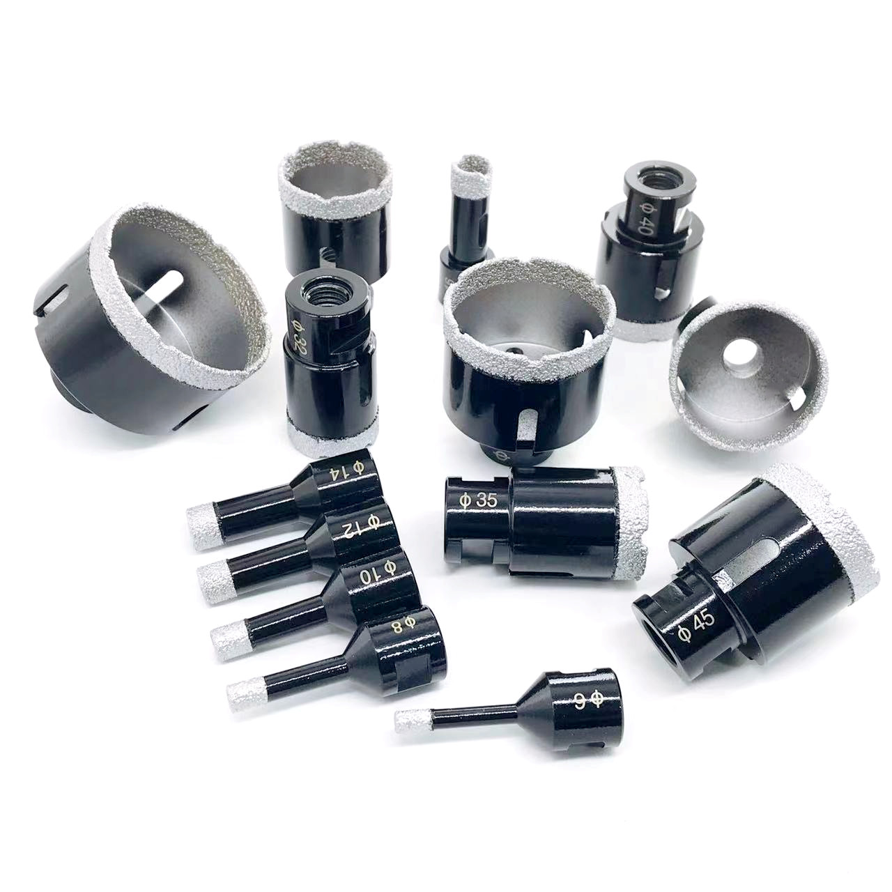 Core Drill Bit Diamond 100Mm - 1pc 6mm-100mm Vakuum Gewinde Gelötete Loch