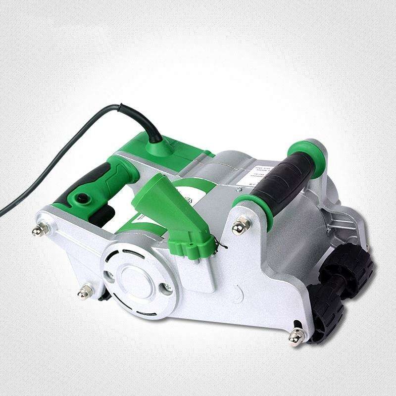Wall Chaser Machine Concrete - Wandfräse 4500W für AAC-Block-Schaumbeton, Ein-Schritt-Nutfräsmaschine für