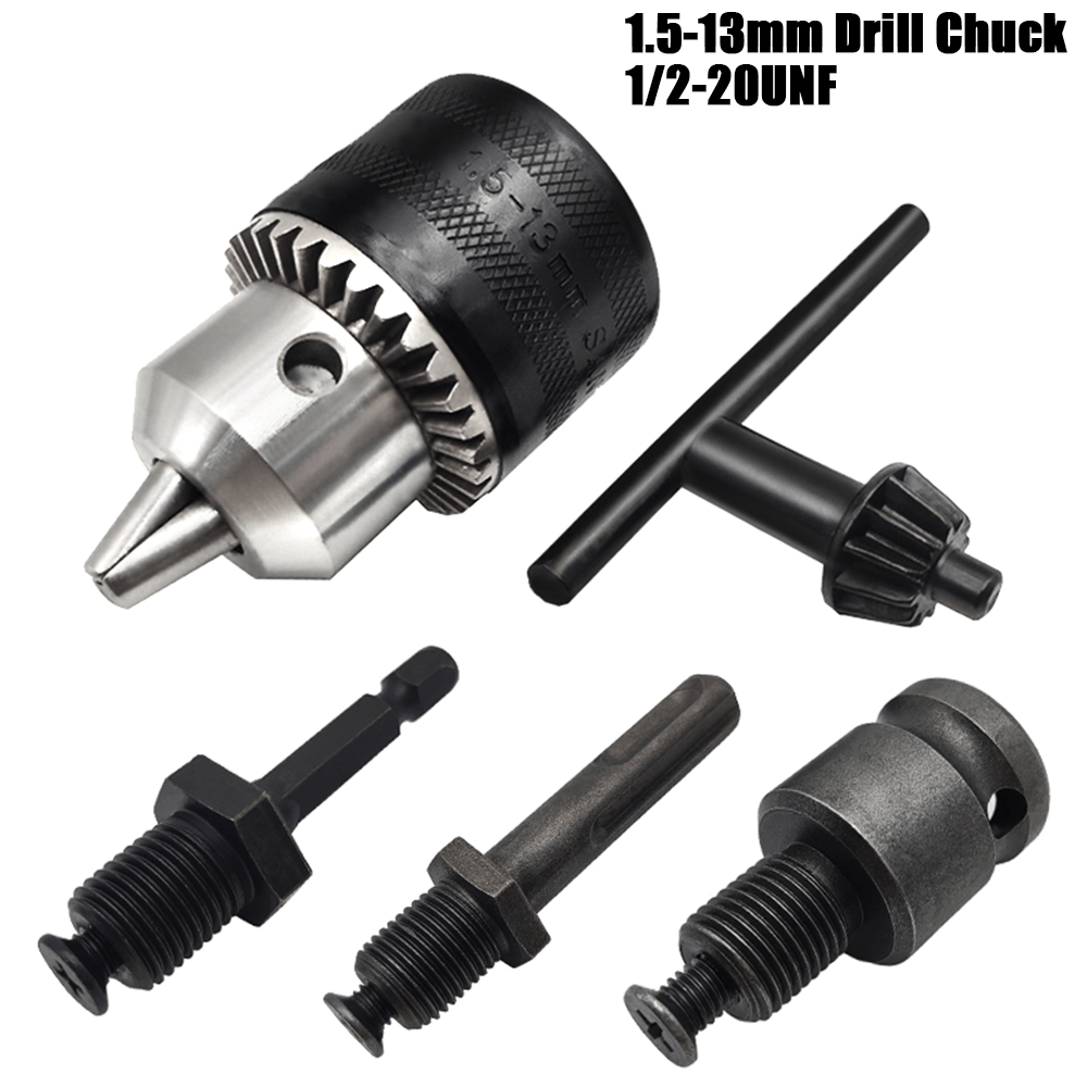 Sds Plus Chuck Adapter - 1,5–13 mm Bohrfutter, 1/2–20 UNF-Montage, Schlagschrauber-Bits,