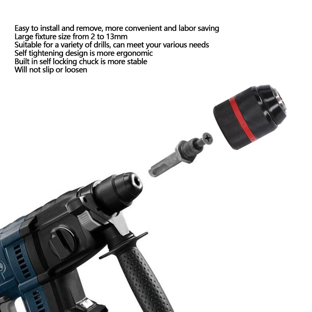 Sds Plus Chuck Adapter - 1/2