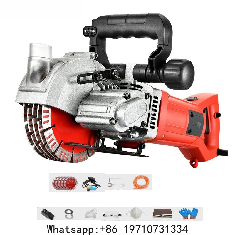 Wall Chaser Machine Concrete - Professionelle Elektro-Wandschlitzfräse für Wasserkraftinstallationen, Beton- und