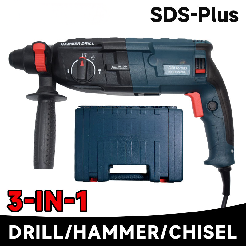 Rotary Hammer Drill Sds Plus 800W - GBH2-28 Bulldog Xtreme SDS-plus Bohrhammer, 1