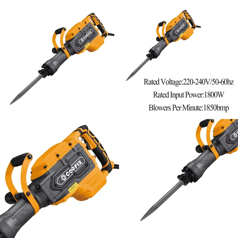 Hammer Drill Concrete 13Mm - 【CHIMU HOME】 1800W Elektrischer Bohrhammer mit