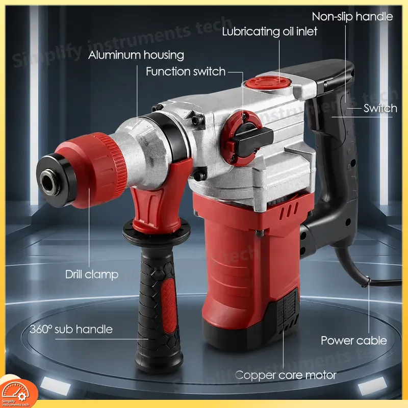 Rotary Hammer Drill 26Mm - 26mm SDS Plus Bohrhammer mit Variabler