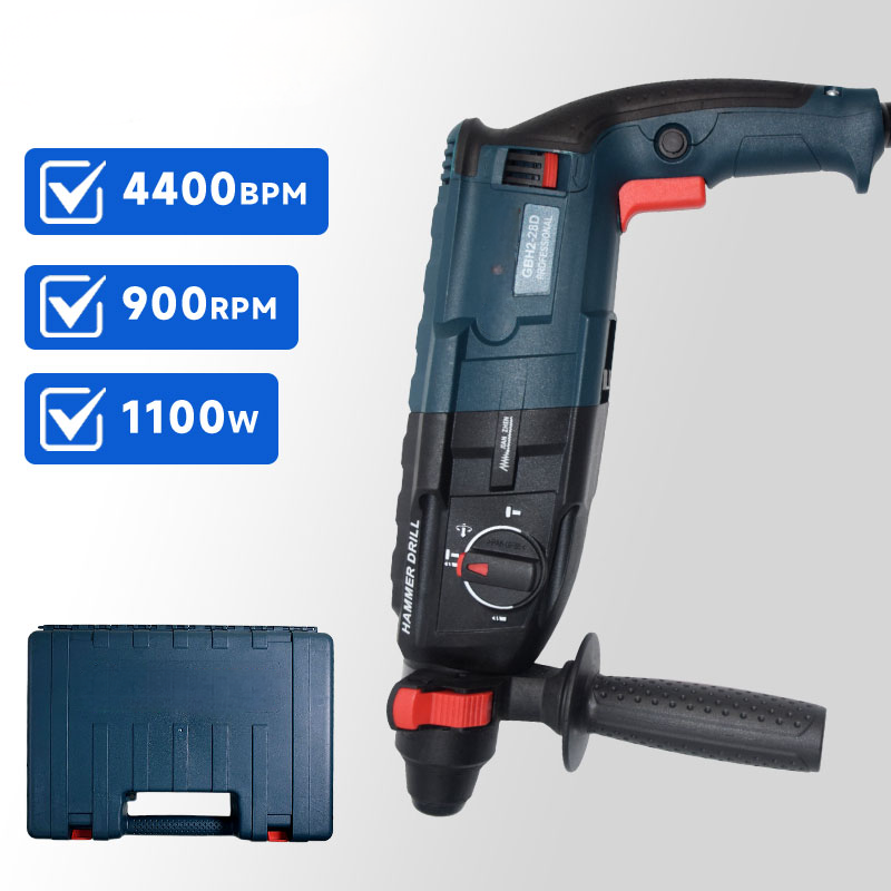 Rotary Hammer Drill 26Mm - 220V Bohrhammer, Hochleistungs-Elektro-Betonbrecher, SDS Plus, HAOLTON