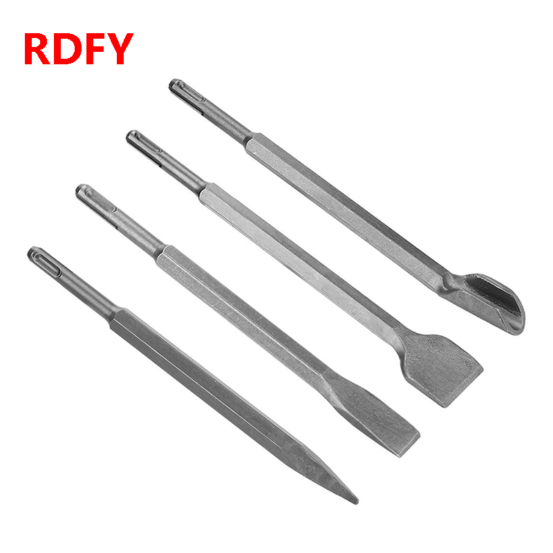 Rotary Hammer Chisel Bit Flat - SDS PLUS Bohrhammer-Bits, elektrische Hammermeißel, Steinbohrer,
