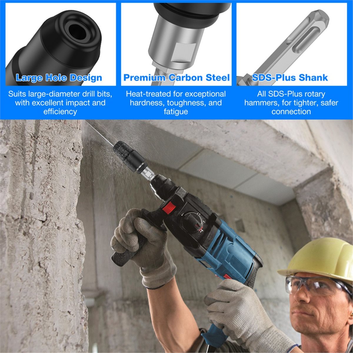 REST 1 Stück SDS Plus zu SDS M – Sds Plus Chuck Adapter Bewertung und Preis