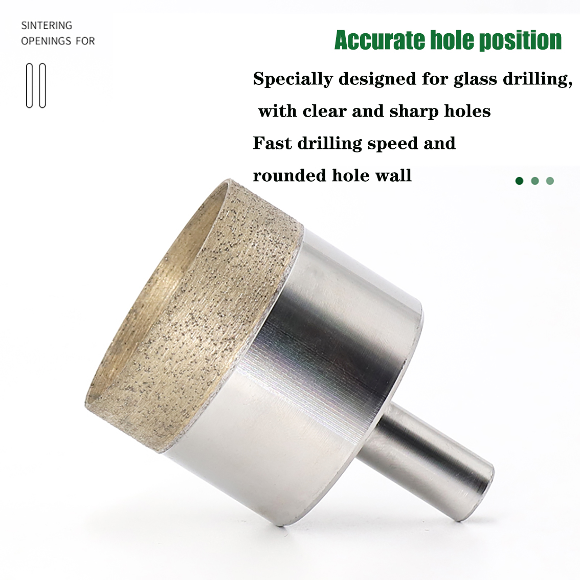 1Pcs Diamant Pulver Gesinterte – Core Drill Bit Diamond 100Mm Bewertung und Preis