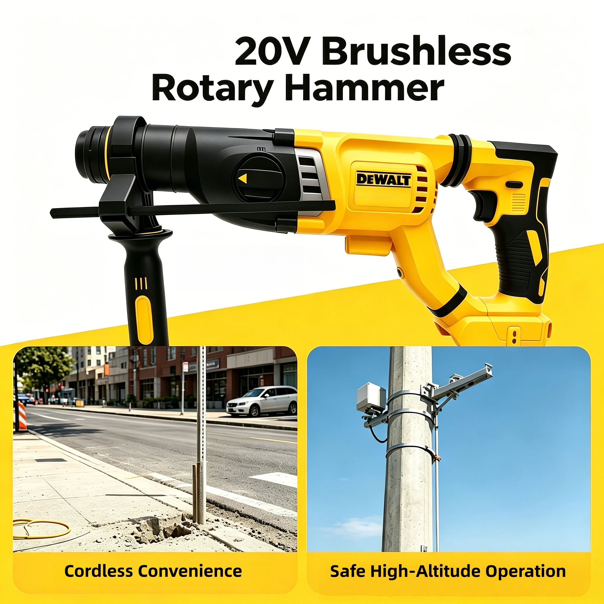 DEWALT DCH263 20V Akku-Bohrham – Cordless Rotary Hammer 20V Brushless Bewertung und Preis