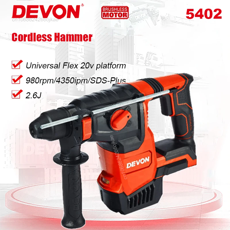 Devon Heavy Duty Akku-Bohrhamm – Cordless Rotary Hammer 20V Brushless Bewertung und Preis