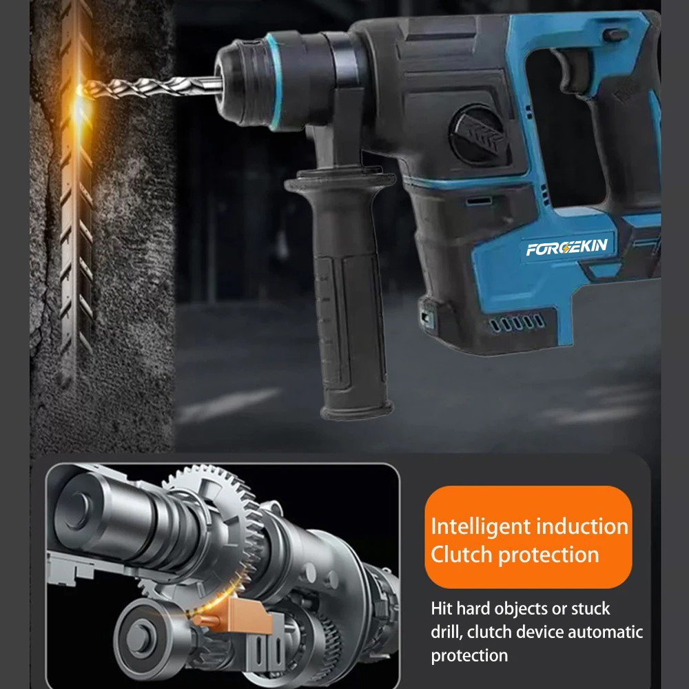FORGEKIN 2500W Bürstenloser El – Cordless Rotary Hammer 20V Brushless Bewertung und Preis