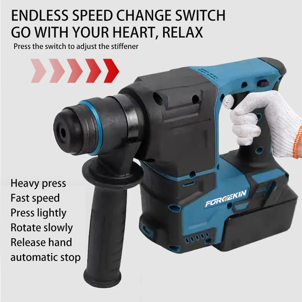 FORGEKIN 2500W Bürstenloser El – Cordless Rotary Hammer 20V Brushless Bewertung und Preis