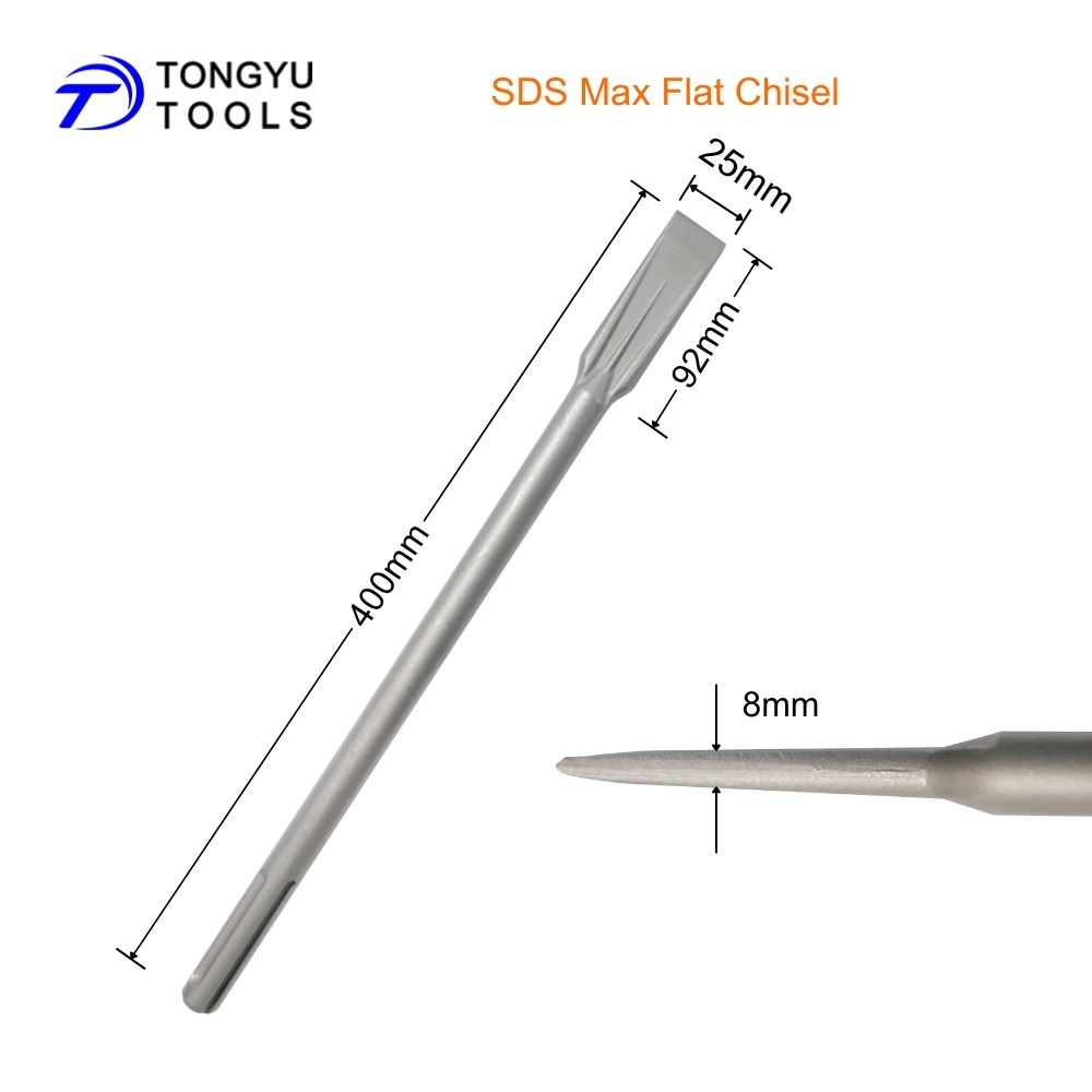 SDS Max Flachmeißel 25x400mm H – Rotary Hammer Chisel Bit Flat Bewertung und Preis