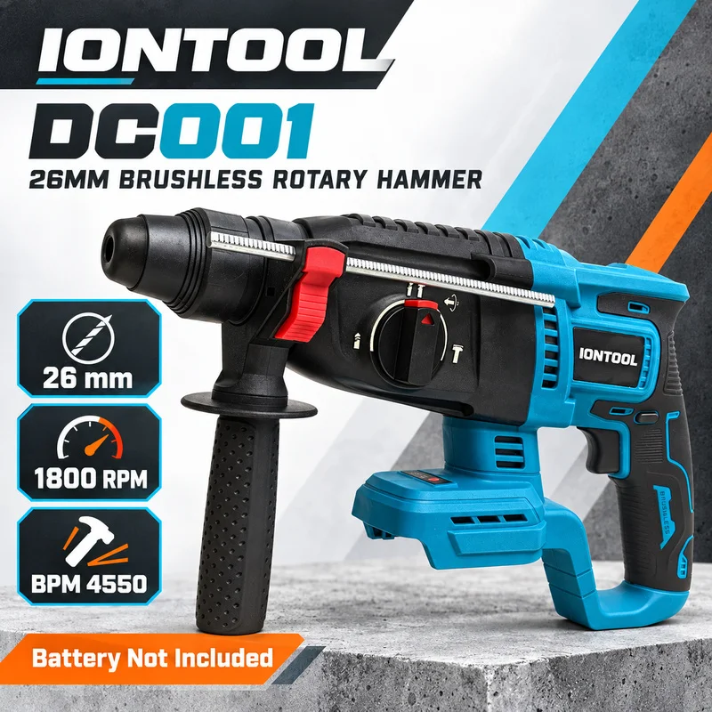 IONTOOL Akku-Bohrhammer für Be – Rotary Hammer Drill 26Mm Bewertung und Preis