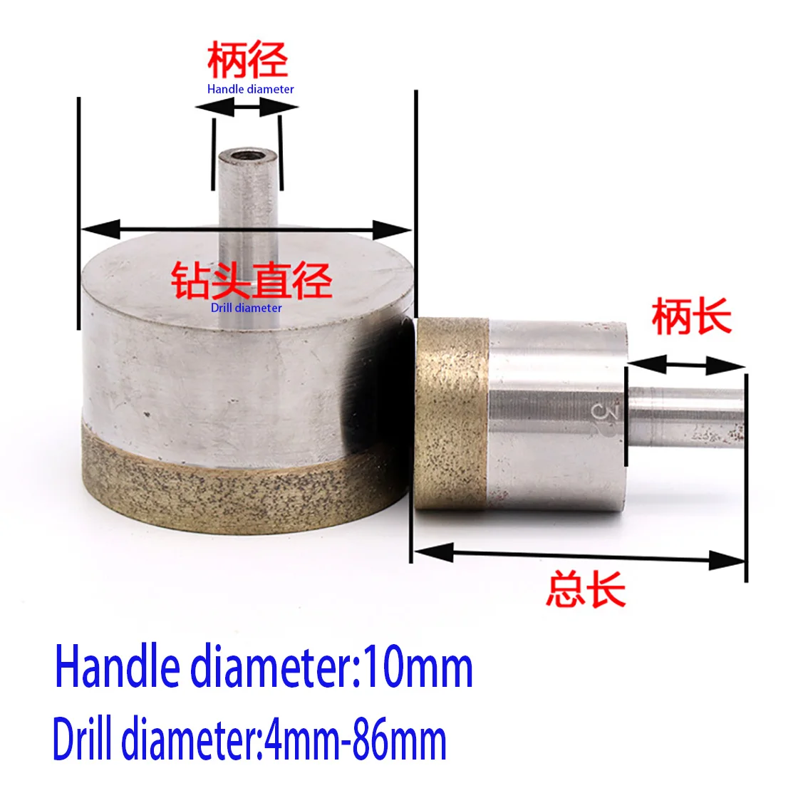 1Pcs 10mm Schaft 4-100mm Diama – Core Drill Bit Diamond 100Mm Bewertung und Preis