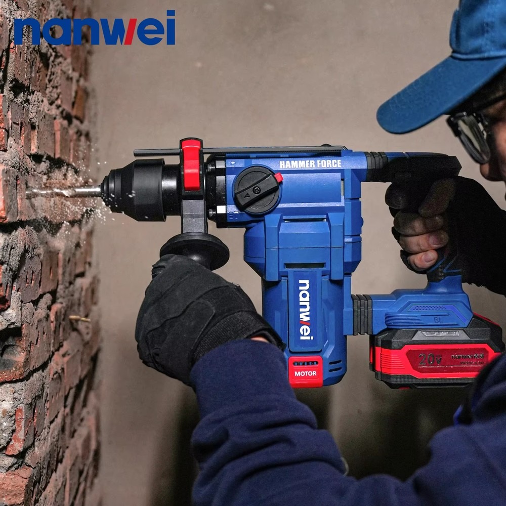 NANWEI H8281 Bürstenloser Akku – Cordless Rotary Hammer 20V Brushless Bewertung und Preis