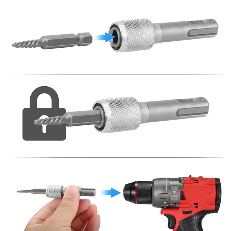 T21C 10 Stück SDS-Plus Bohrfut – Sds Plus Chuck Adapter Bewertung und Preis