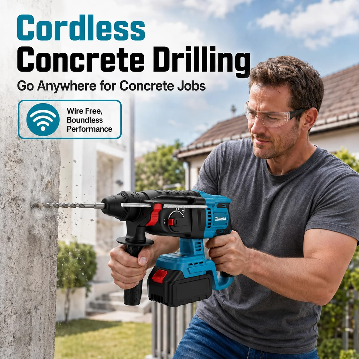 Makita DHR242 18V LXT ®   Prof – Rotary Hammer Drill 26Mm Bewertung und Preis