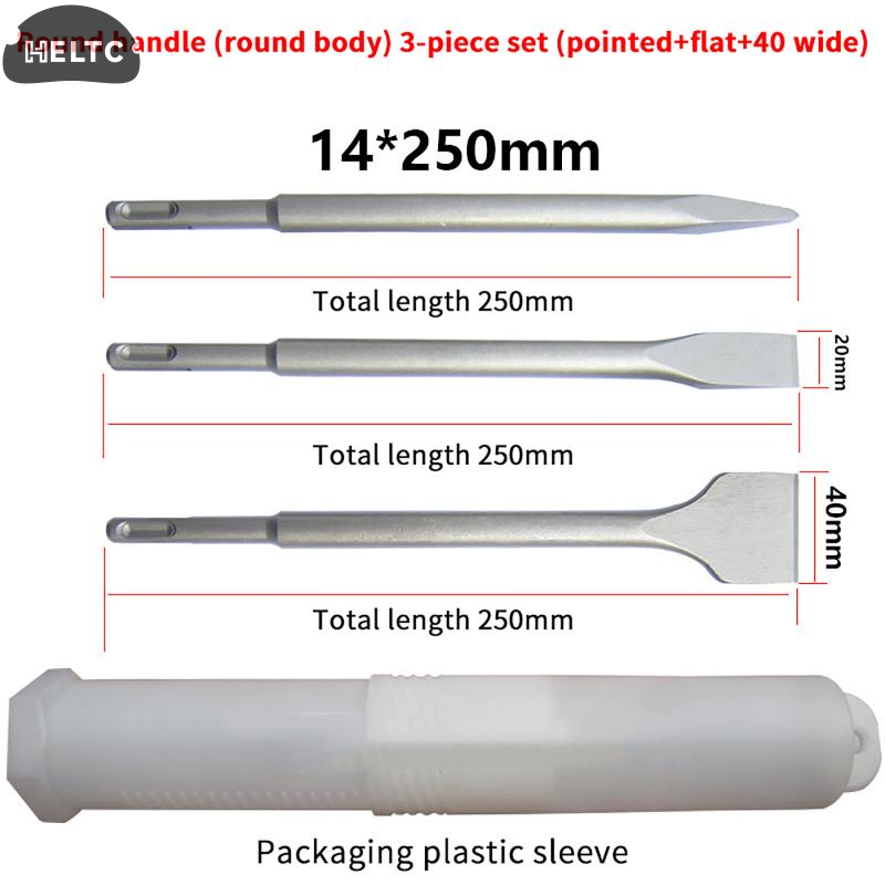 3-teiliges SDS-Plus Meißel-Set – Rotary Hammer Chisel Bit Flat Bewertung und Preis