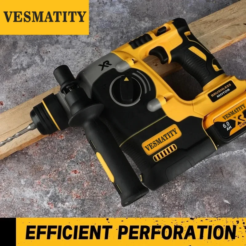 Akku-Bohrhammer 2 Modi SDS Met – Cordless Rotary Hammer 20V Brushless Bewertung und Preis