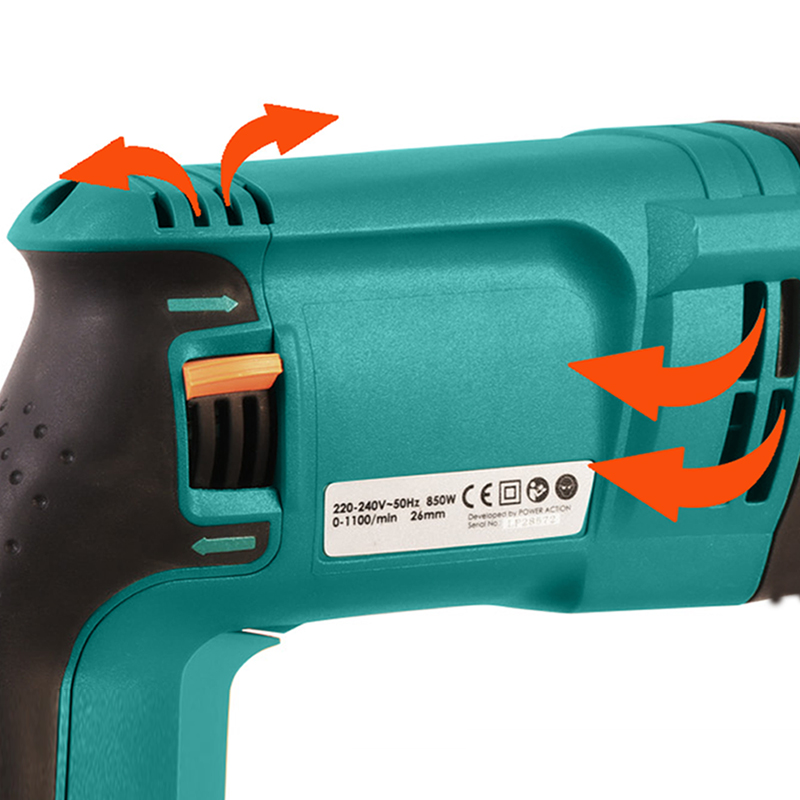 RH850 850W 26mm Bohrhammer SDS – Rotary Hammer Drill 26Mm Bewertung und Preis