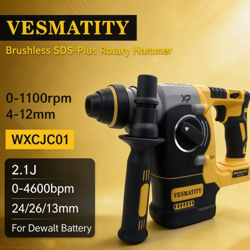 Bürstenloser SDS-Plus-Bohrhamm – Hammer Drill Concrete 13Mm Bewertung und Preis